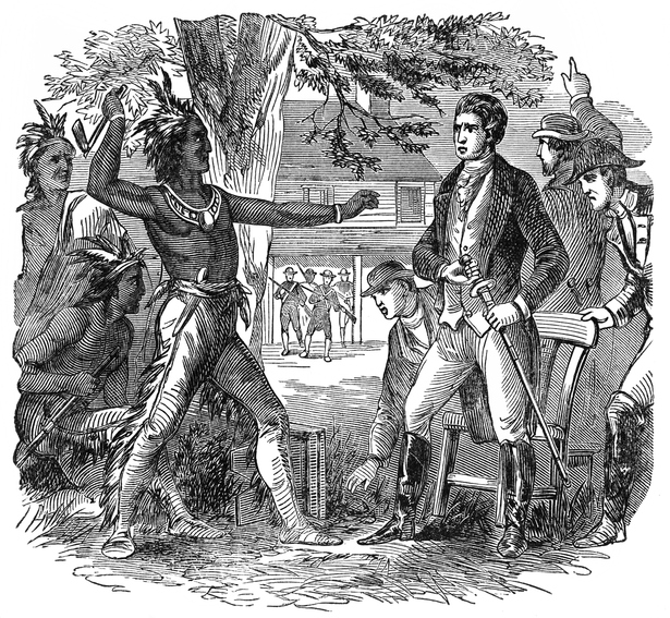 65 Great Leaders of the World Everyone Should Know Engraving of "Harrison's Interview with Tecumseh" published in "Lives of the Presidents of the United States of America" by John S. C. Abbott in 1866. The engraving is now in the public domain on list of famous world leaders.