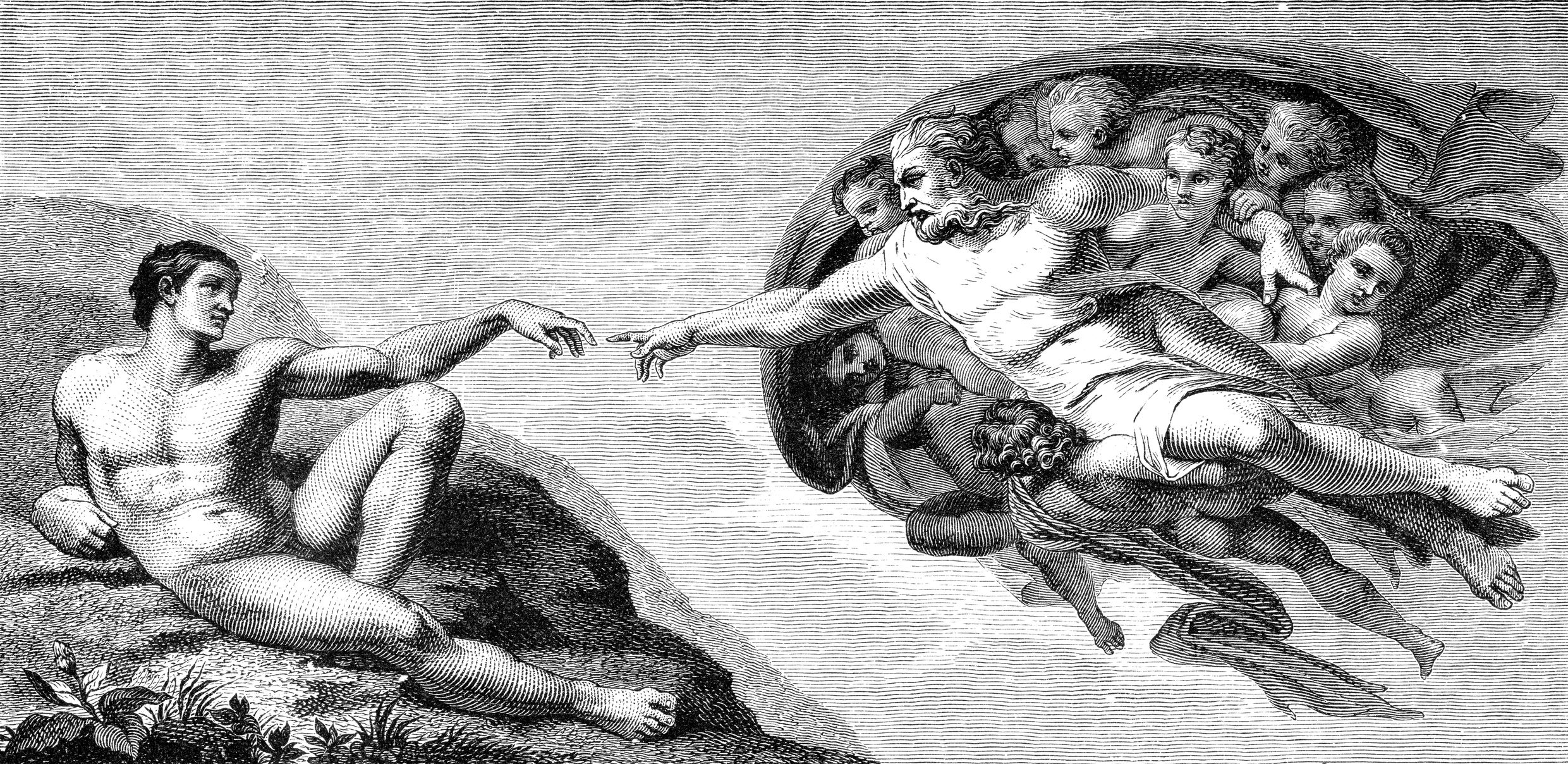 Michelangelo's Creation of Man