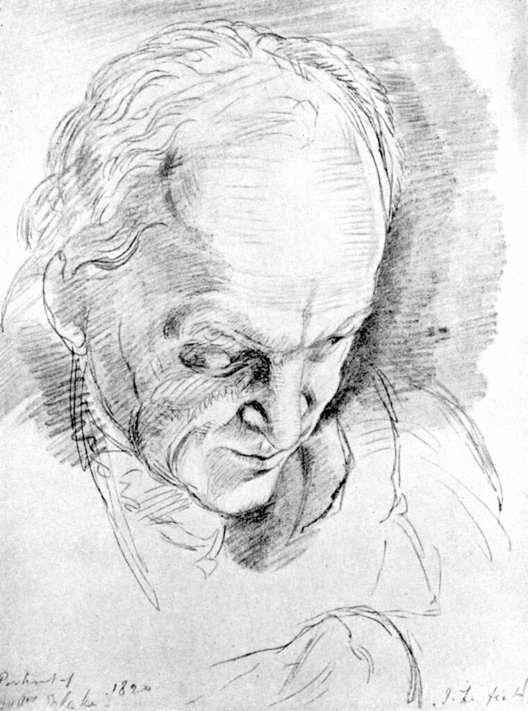 Portrait of William Blake