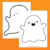 Free Printable Ghost Template for Spooky Fun