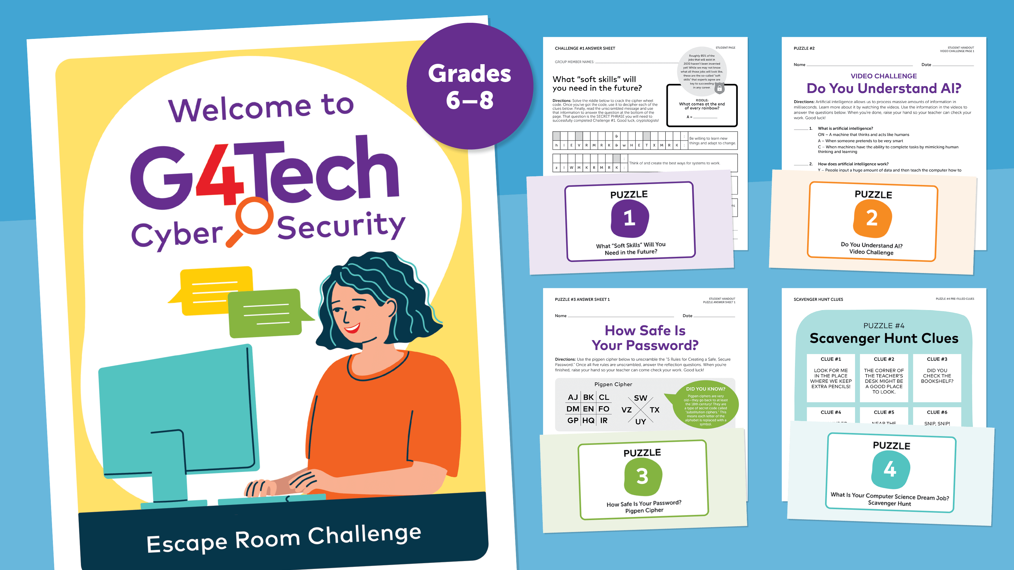 This Free Escape Room Plan Will Turn Your Students Into Cyber Detectives.