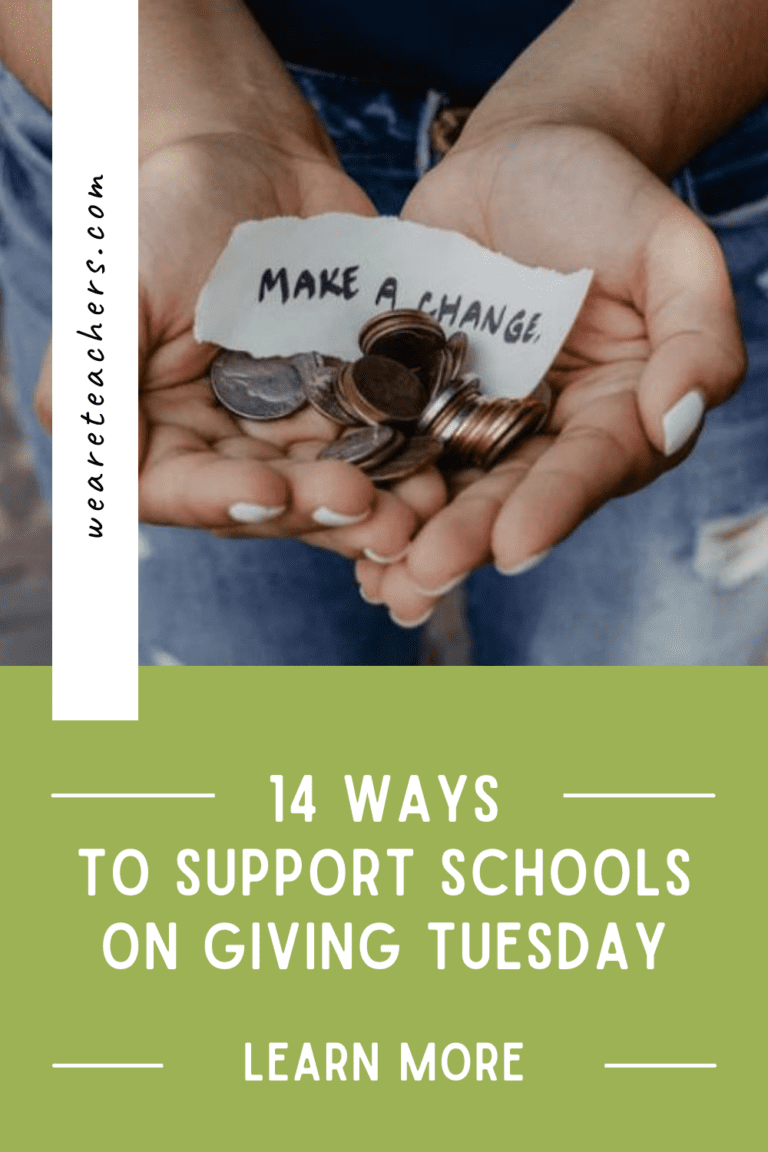 14 Ways To Support Schools on Giving Tuesday 2024