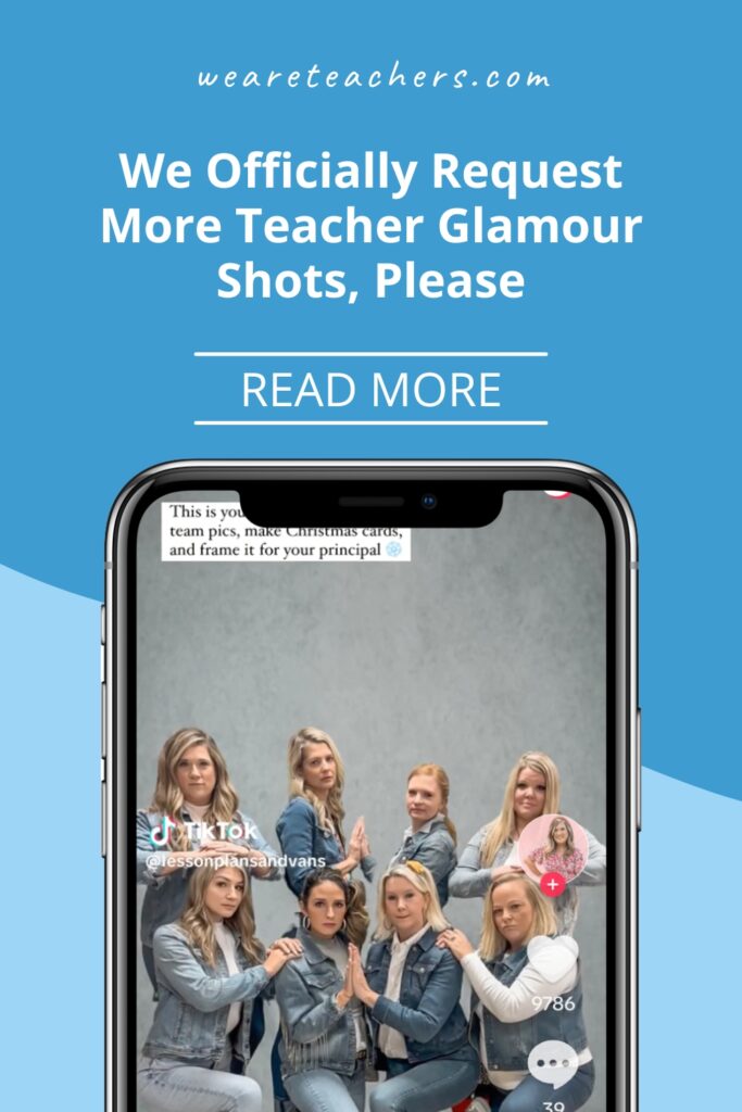 You'll gasp at these teacher glamour shots ... and then wish you'd been the one who came up with it. Check out their photo shoot!