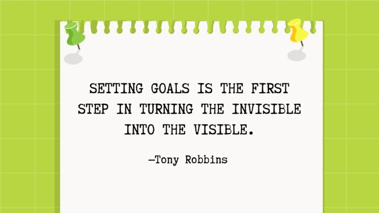 Goal setting quotes feature image