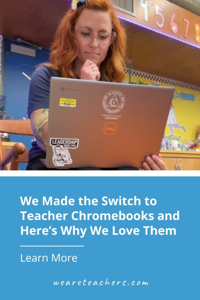 We know they are great for our students, but check out all the reasons teachers are switching to a Chromebook as their main laptop too!