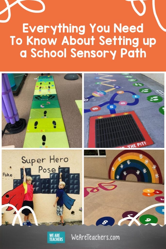 Everything You Need To Know About Setting up a School Sensory Path