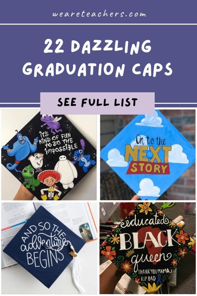 22 Dazzling and Clever Graduation Caps You Won't Want to Miss