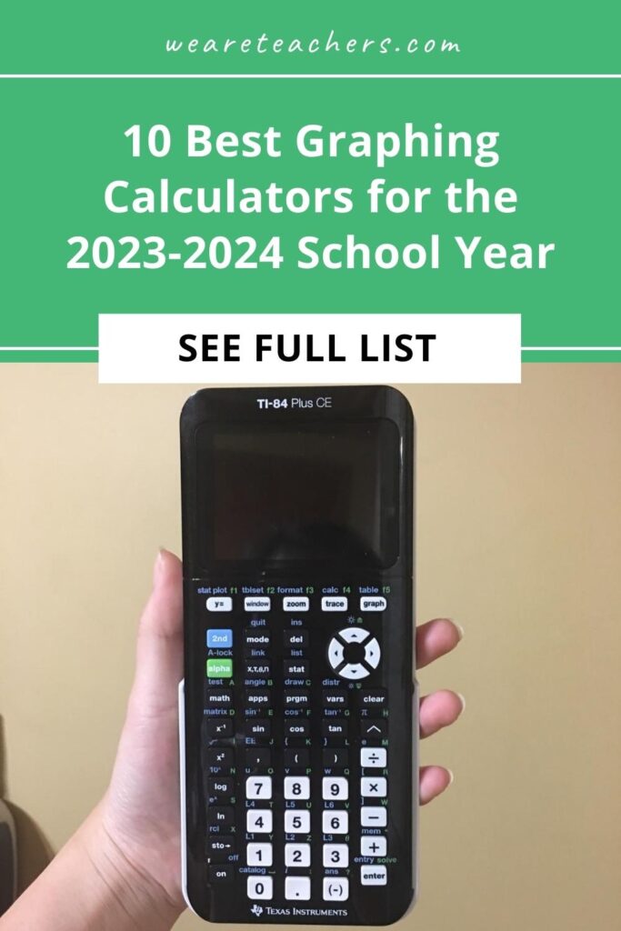 It can be a real investment so you want to choose wisely. That's why we've put together this list of the best graphing calculators!
