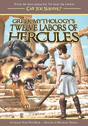 Books about Greek mythology cover: Greek Mythologys Twelve Labors of Hercules