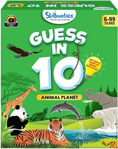 Educational Toys Second Grade: Guess in 10 Card Game