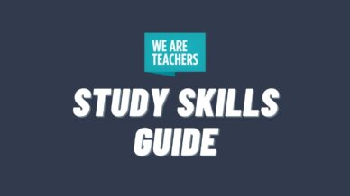 WeAreTeachers study skills guide.