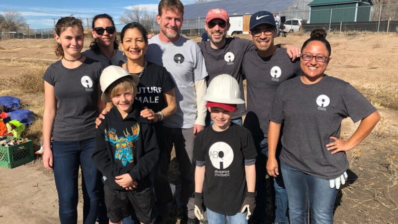 Haaland Volunteers with New Mexico Groups in Honor of Martin Luther King Jr. Day
