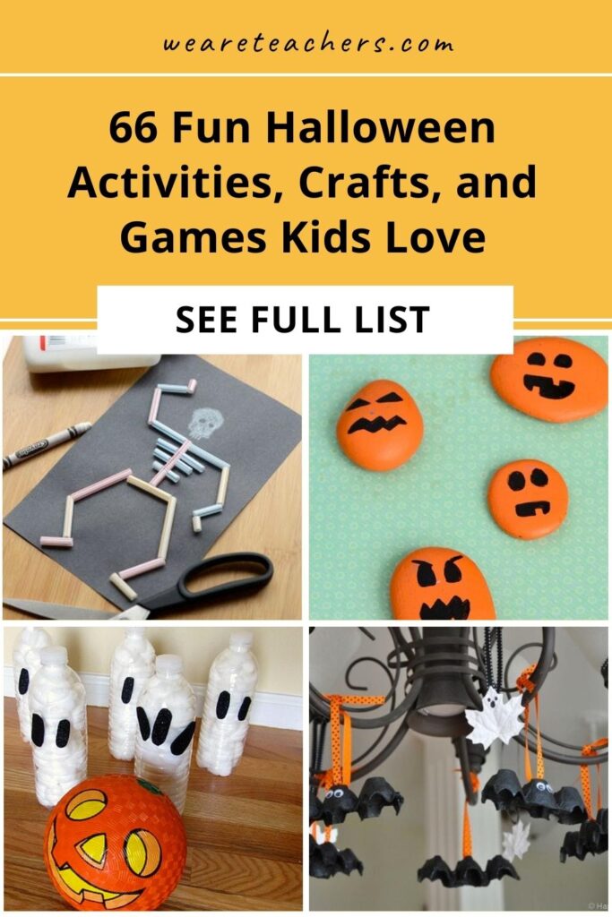 Enjoy the spooky season without sacrificing the learning with these Halloween activities, crafts, STEM challenges, math ideas, and more.