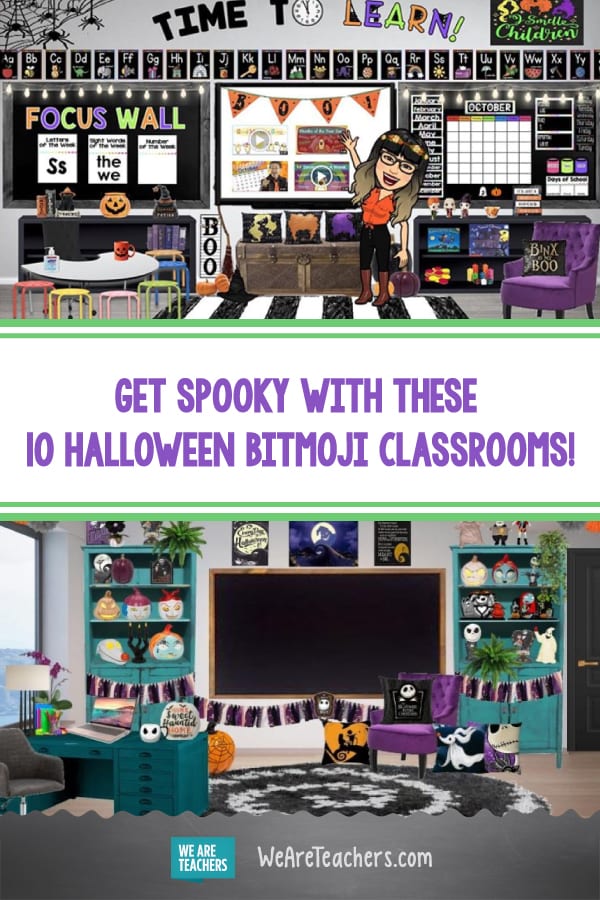 Get Spooky With These 10 Halloween Bitmoji Classrooms!