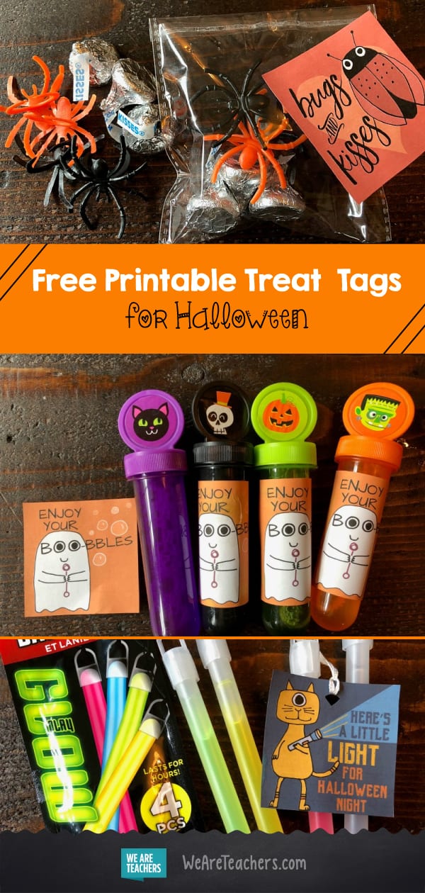 We're in Love With These Adorable Halloween Treat Tags