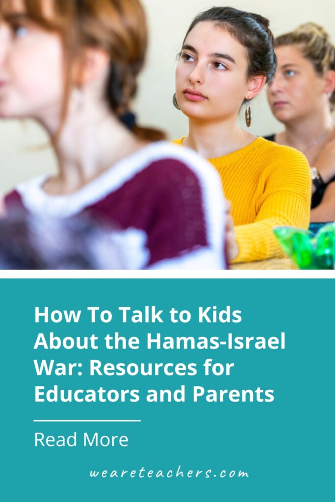 Talking to kids about the Hamas-Israel War can seem overwhelming and intimidating. These research-backed resources can help.