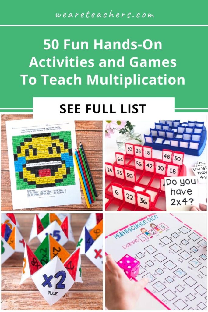 Looking for unique ways to teach multiplication so kids will really understand? Try these games, activities, and other engaging ideas!