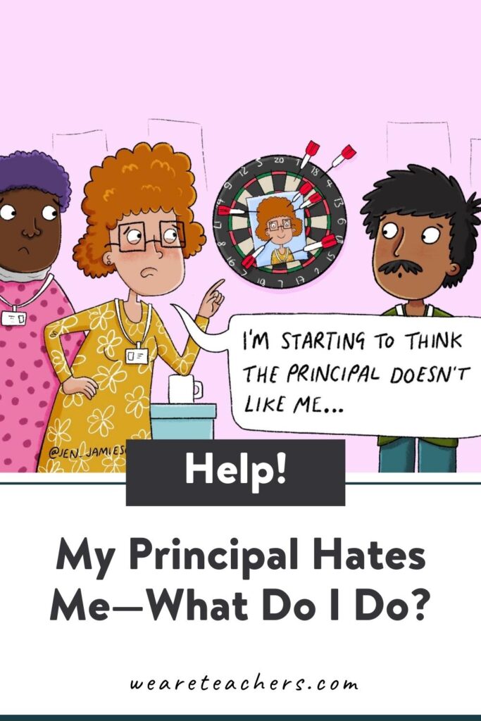 "My principal hates me" is our headliner this week. We tackle what to do about that, plus technology struggles and not enough chairs!