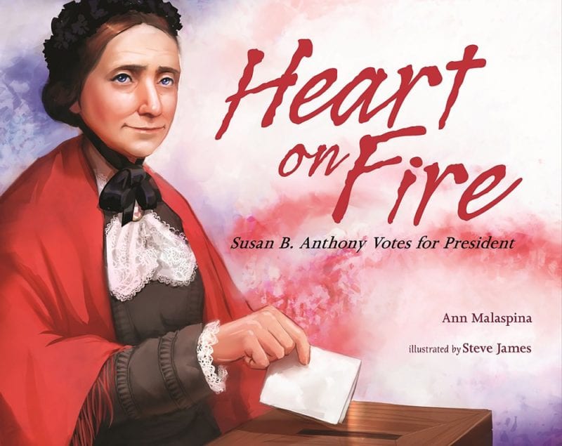 Heart on Fire book cover as an example of books about elections