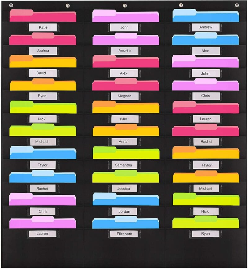 Heavy Duty Storage Pocket Chart Heavy Duty Storage Pocket Chart