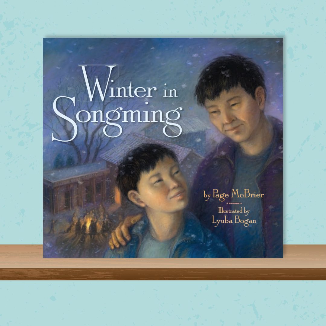 Photo of the book cover for the Heifer International book, "Winter in Songming"