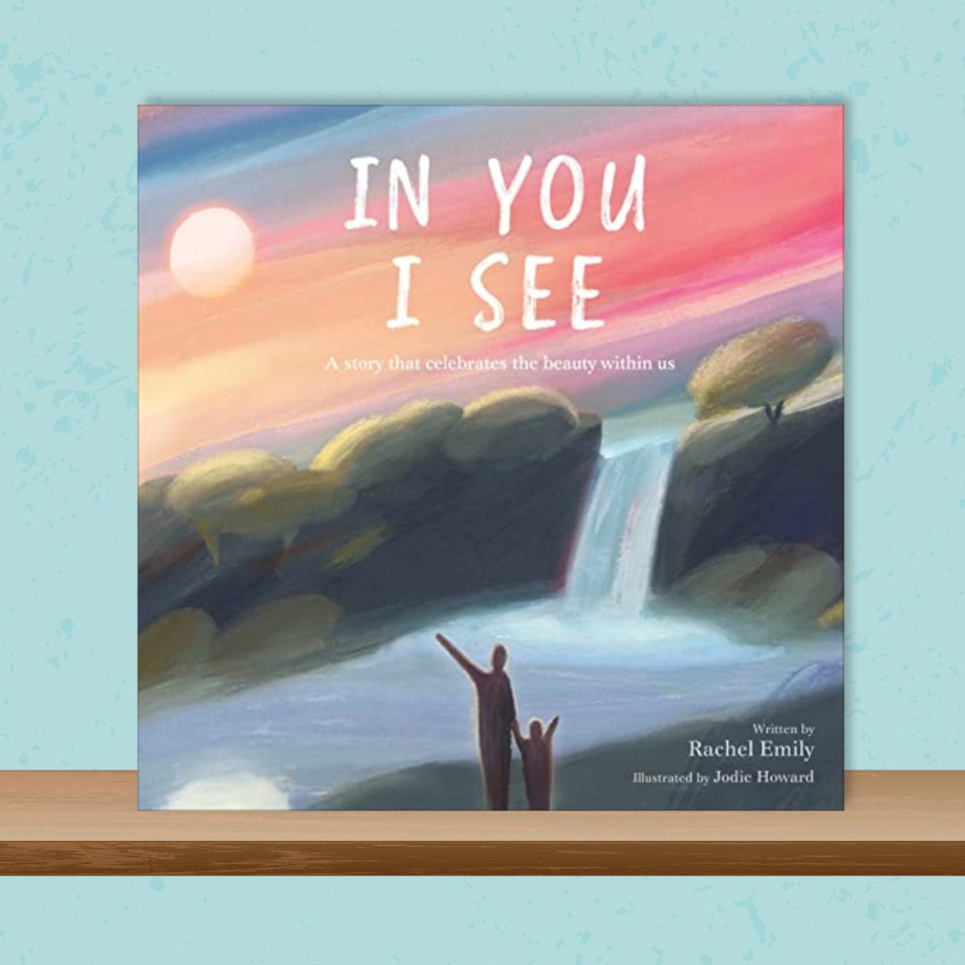 Photograph of the book cover of "In You I See" a book in the Read to Feed program