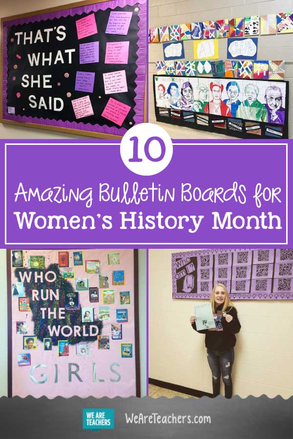 10 Amazing Bulletin Boards That Celebrate All Things Her-story