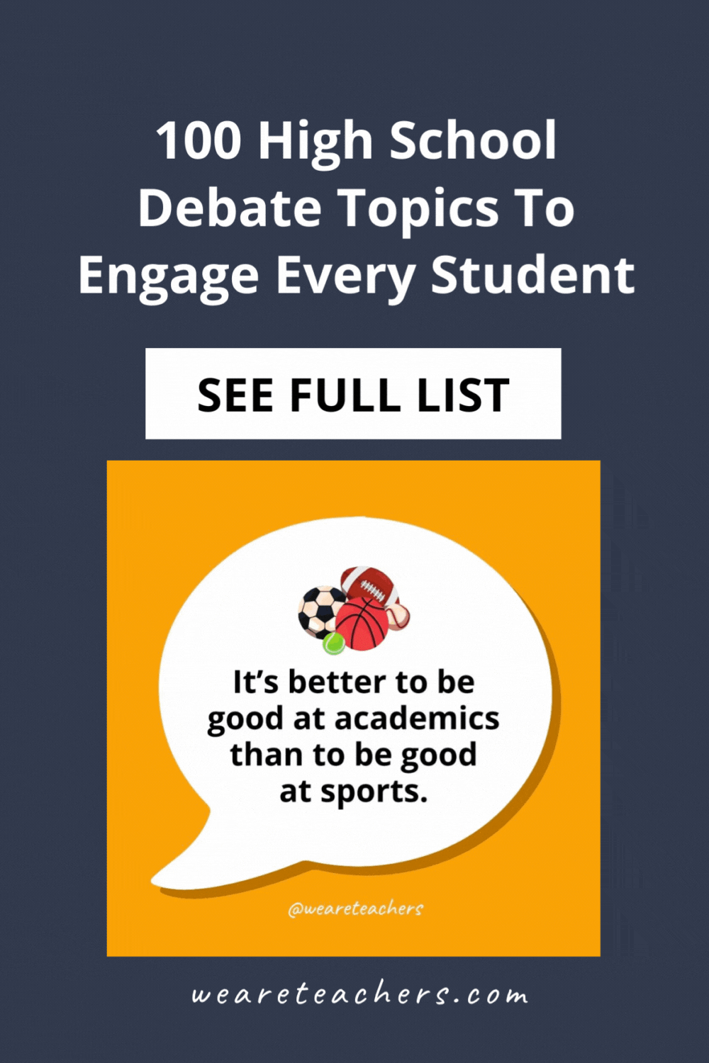 These high school debate topics range from fun and funny to complex and ethical, with links to reliable pro/con sources for each.