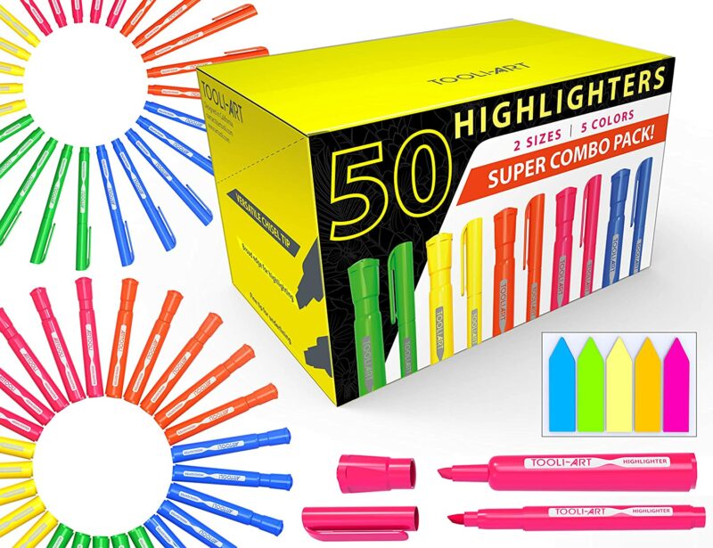 Chisel Tip Highlighters in Bulk