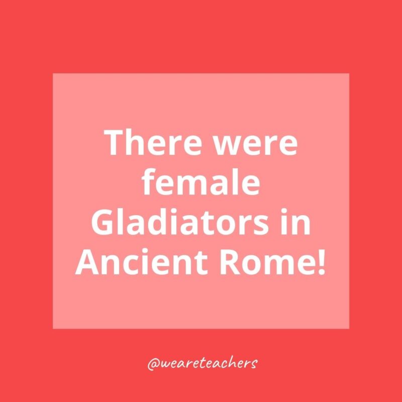 There were female Gladiators in Ancient Rome!- history facts for kids 