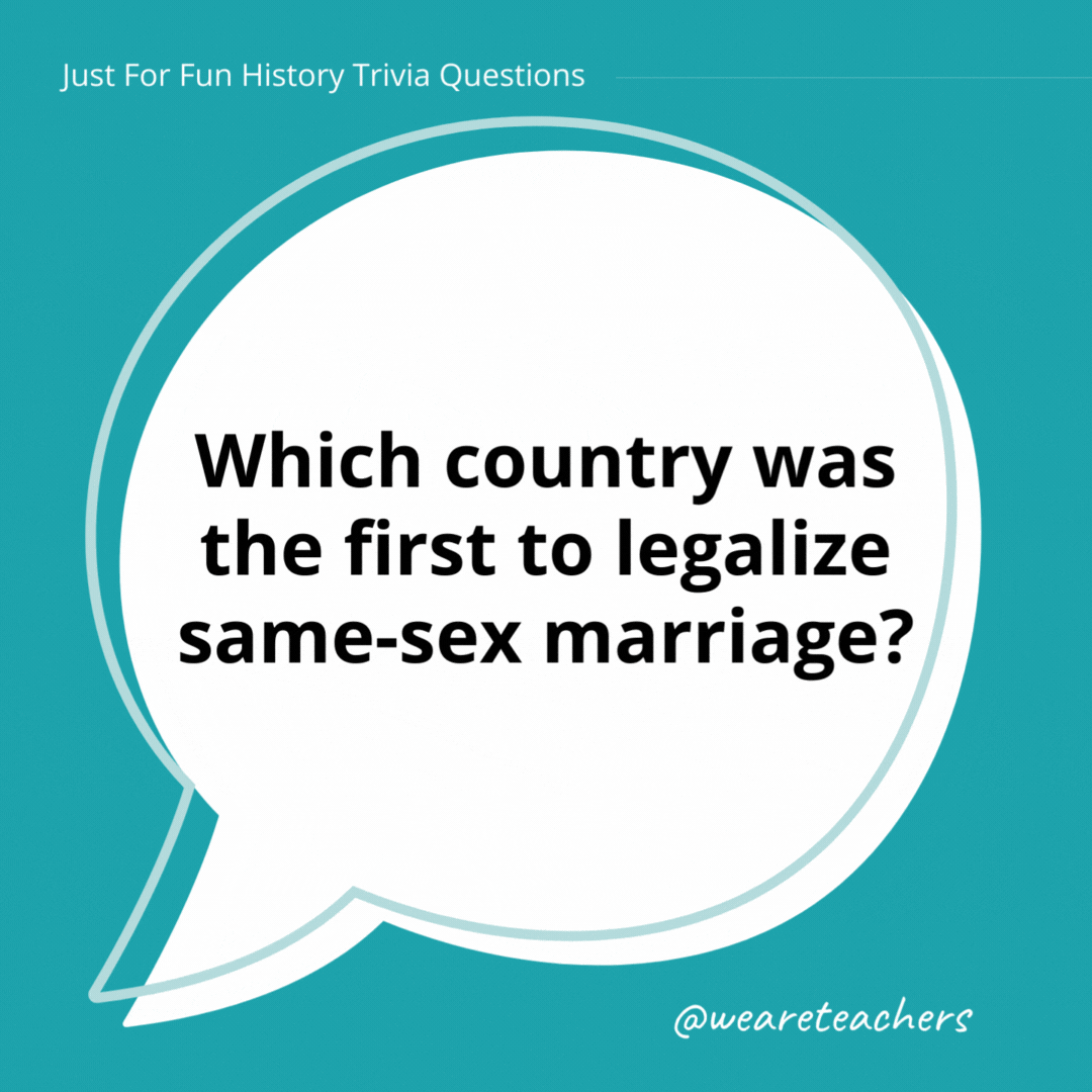 Which country was the first to legalize same-sex marriage?

Denmark.