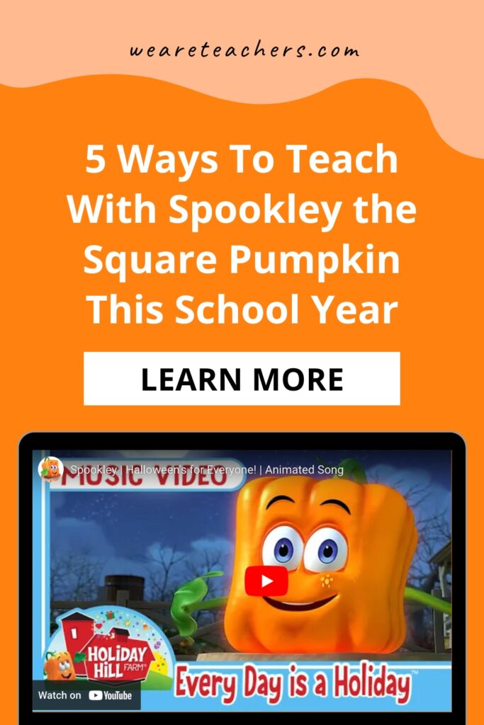 With Spookley the Square Pumpkin, you get resources from back to school to Bullying Prevention Month to Halloween!