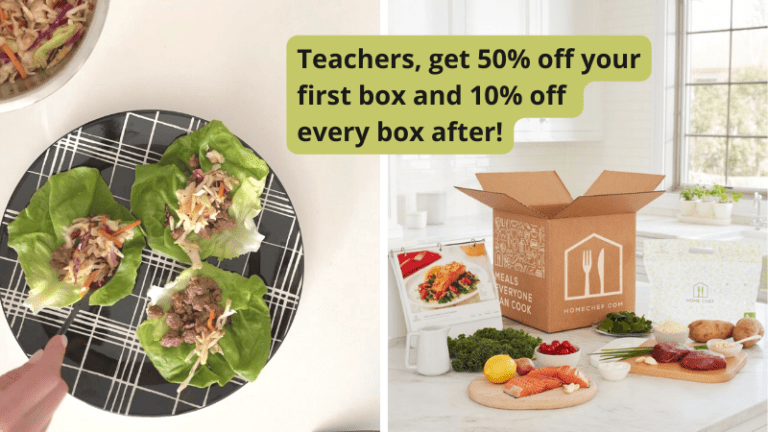 Home Chef Discount for Teachers