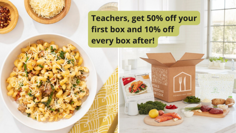 Feature image for Make Easy Meals With This Home Chef Discount Just for Teachers!