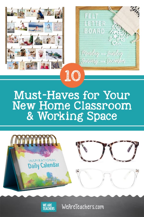 10 Must-Haves for Your New Home Classroom & Working Space