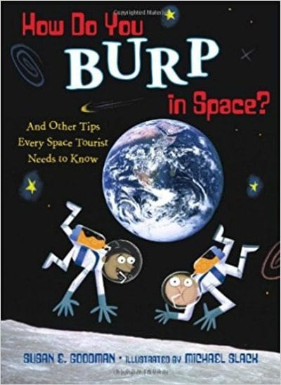 children's book cover how do you burp in space?