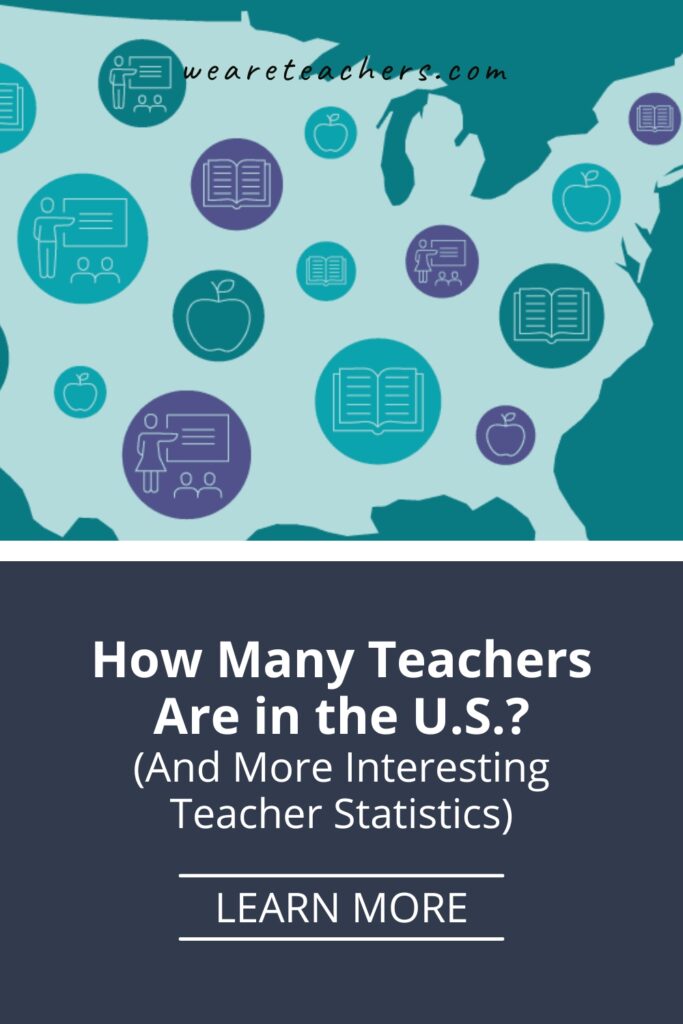 Find out how many teachers are in the U.S. by type, including public/private, charter, magnet, STEM, year-round, and more statistics.