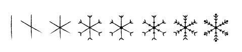 Example of how to draw a complex snowflake.