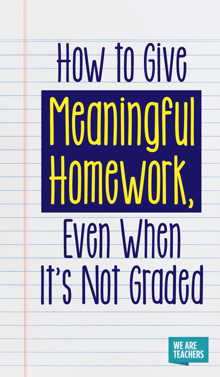why homework should not be graded