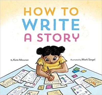 Book cover for How to Write a Story as an example of second grade books