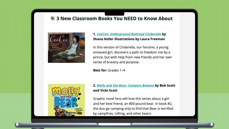 Get a Weekly Dose of Book Joy and ELA Magic When You Subscribe to Our We Heart Books Newsletter