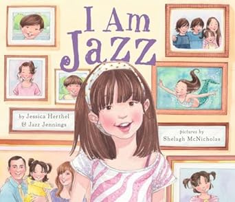 Book cover for I Am Jazz as an example of banned children's books