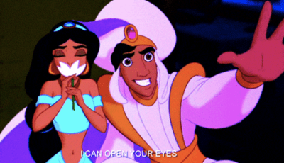 I can open your eyes Aladin