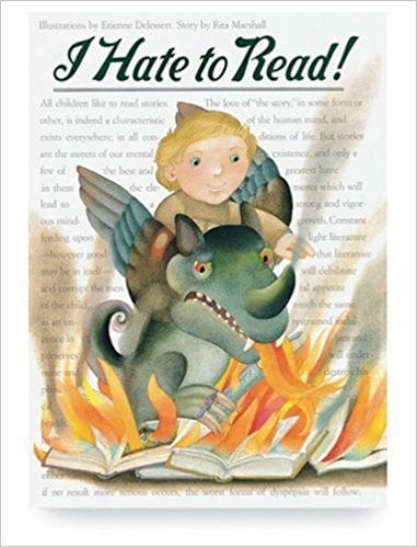 books about reading: i hate to read