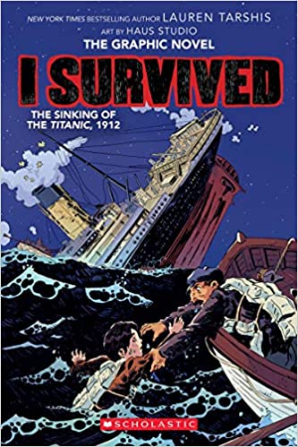 Book cover for I Survived the Titantic Graphic Novel