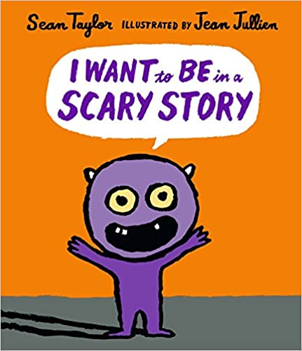 Book cover for I Want to be in a Scary Story as an example of kids books about monsters