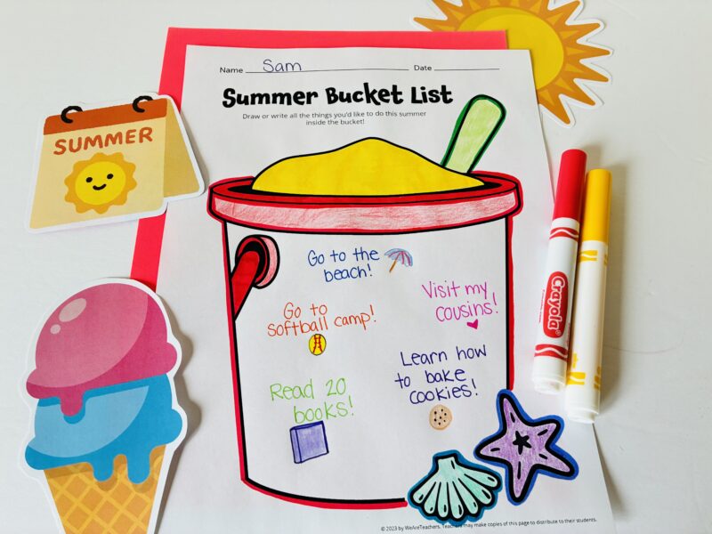 End of Year Activities an end of year activity printable activity for students