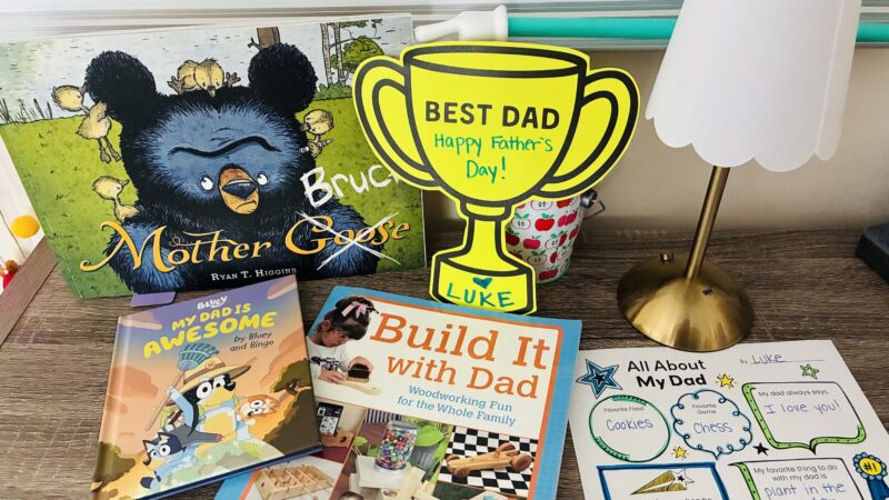 a collection of picture books to celebrate Father's Day