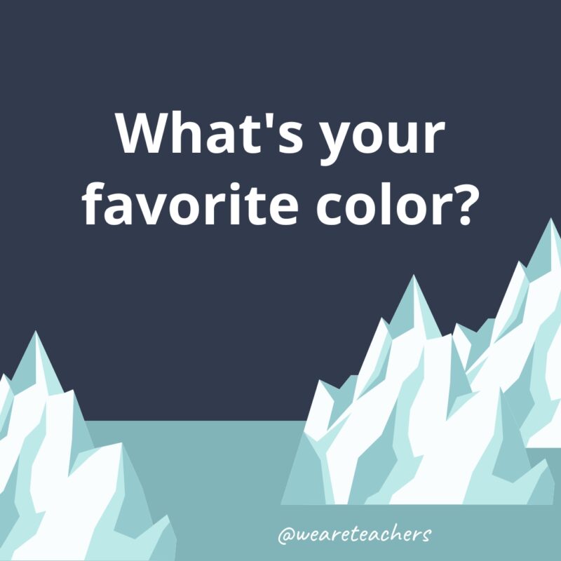 What's your favorite: Color? 