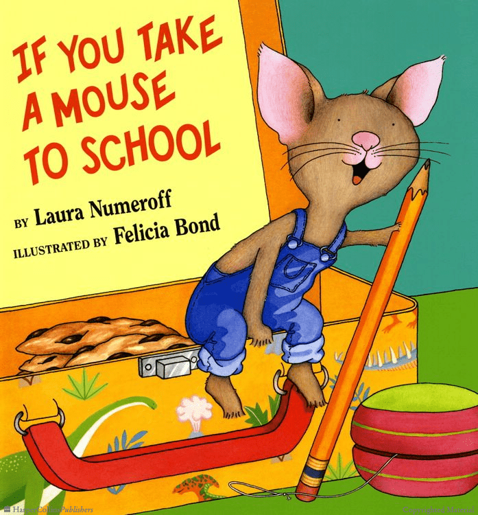If You Take a Mouse to School book cover
